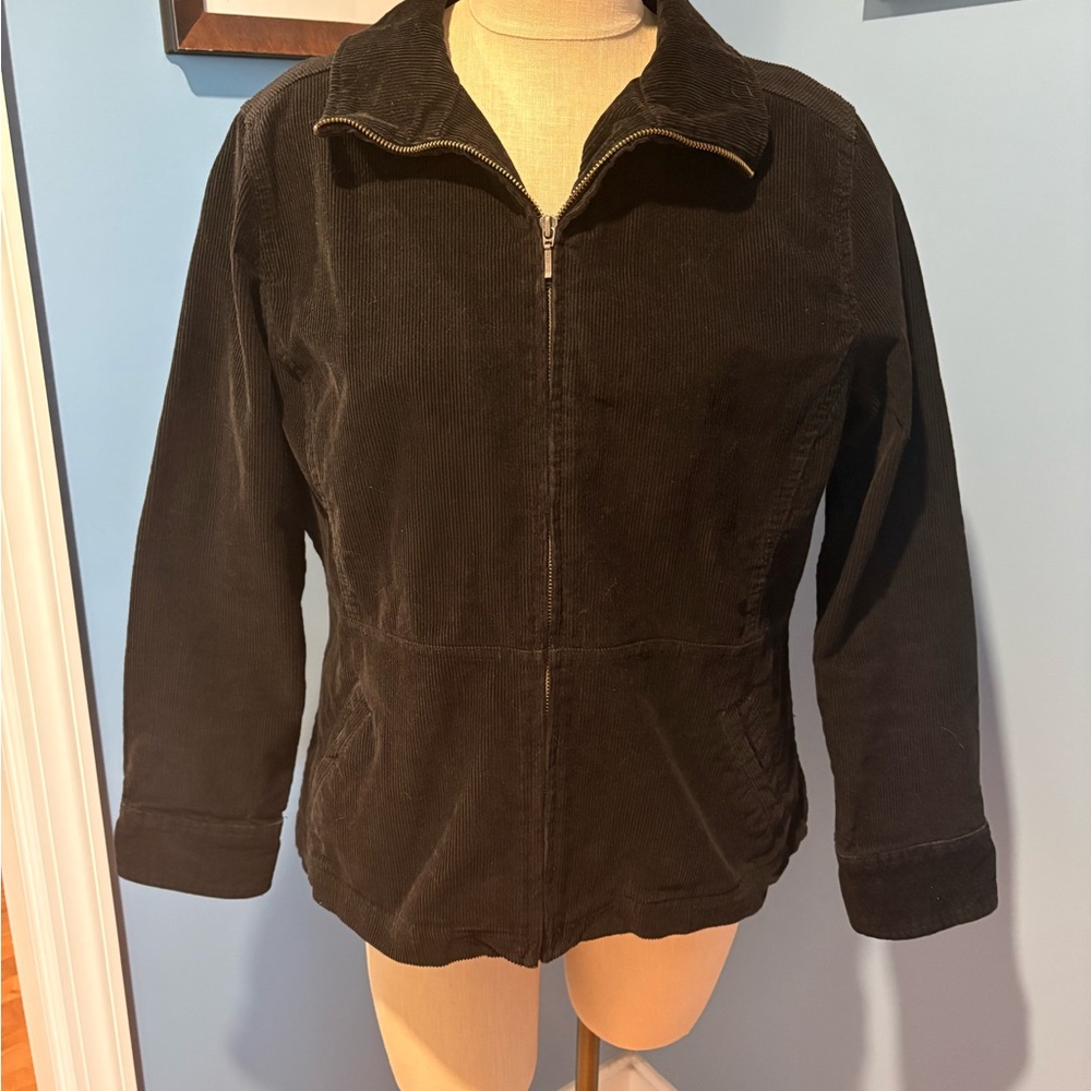 Sonoma Black Corduroy Outerwear